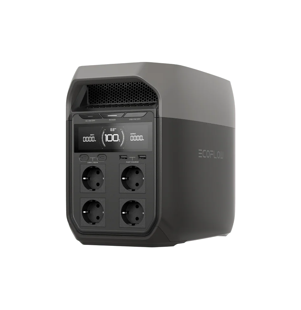 Station électrique portable de la gamme EcoFlow DELTA 3 - 1024Wh