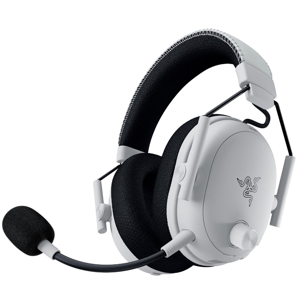Casque gaming Bluetooth Razer BlackShark V3 X Hyperspeed pour PS Blanc (RZ04-05420500-R3G1)