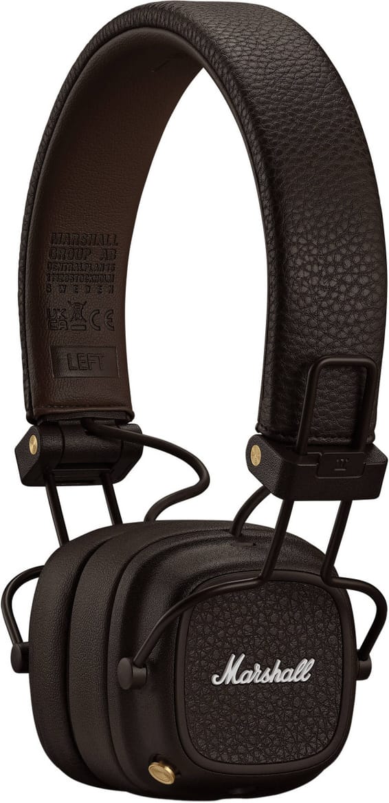Casque Bluetooth Marshall Major V Marron (7340055401128)