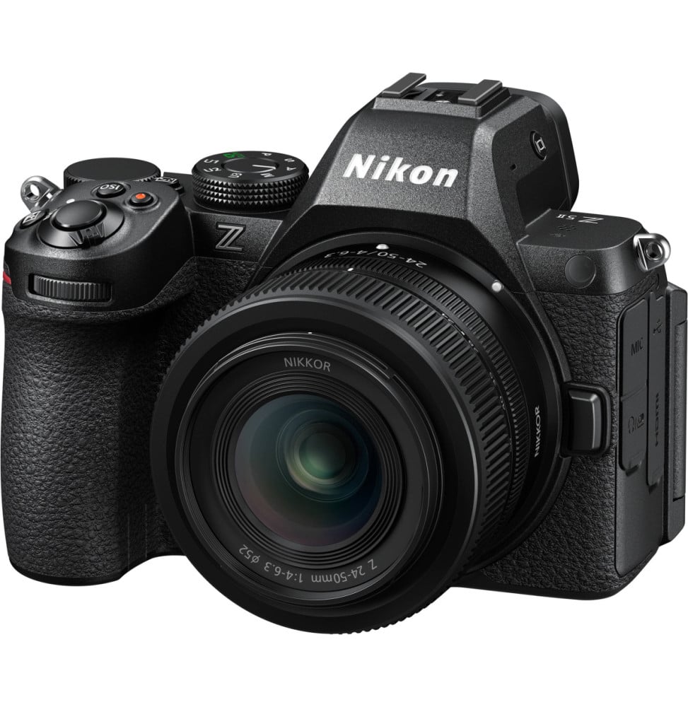 Appareil photo hybride Nikon Z5II + Objectif Nikkor Z 24-50mm f/4-6.3 (4960759920324)
