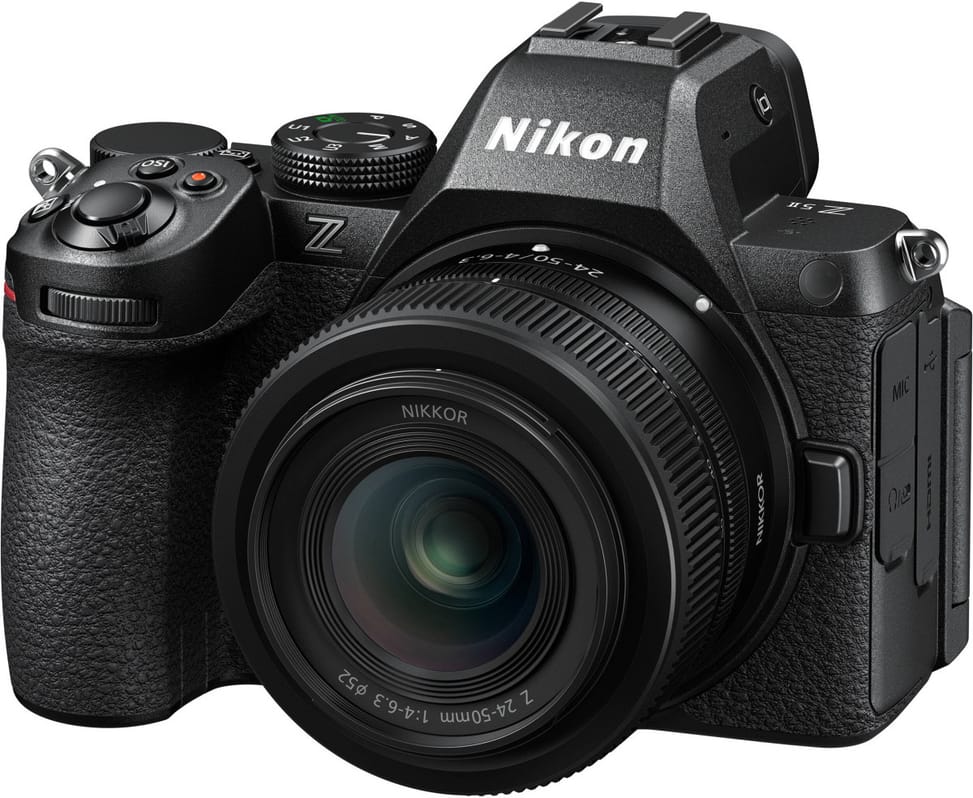 كاميرا بدون مرآة Nikon Z5II + عدسة Nikkor Z 24-50mm f/4-6.3 (4960759920324) — صورة 1