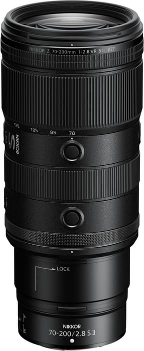 Objectif Nikon Nikkor Z 70-200mm f/2.8 VR S II (18208201303)