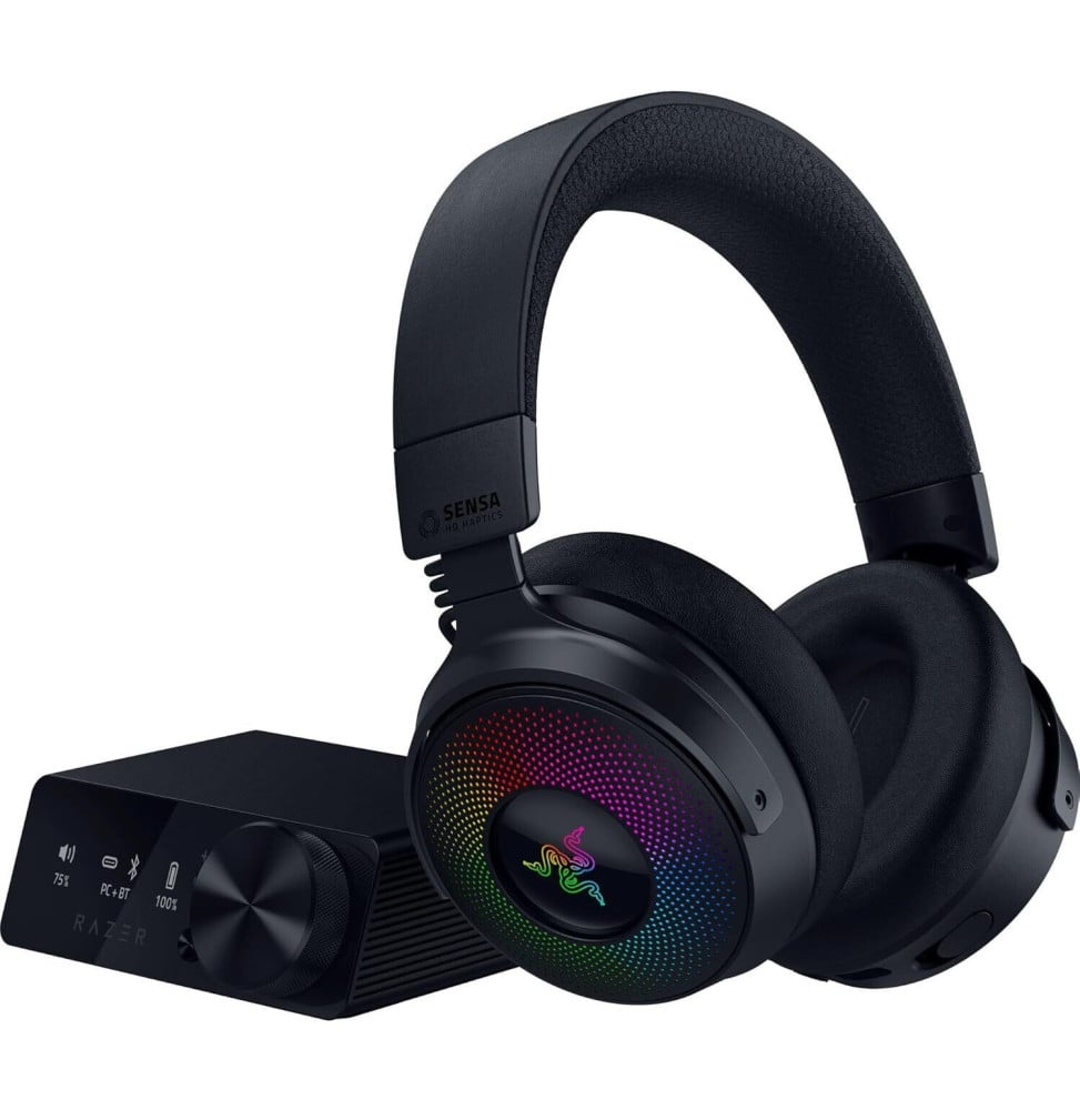 Casque gaming Bluetooth Razer Kraken V4 Pro avec hub de contrôle (8887910060094)