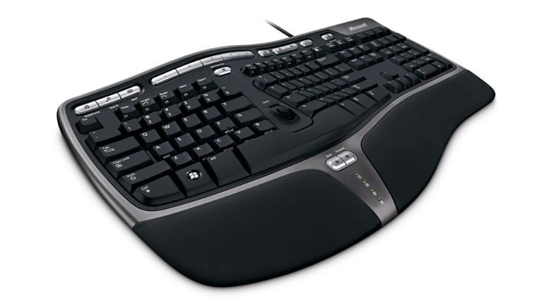 Clavier USB Microsoft Natural Ergonomic Keyboard 4000 - AZERTY — image 3