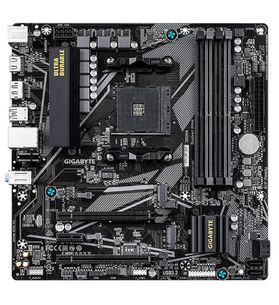 Carte Mère AMD Gigabyte B550M DS3H R2