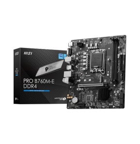 Carte Mère Intel MSI PRO B760M-E DDR4