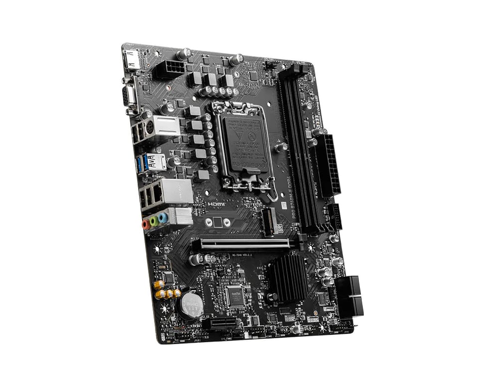 لوحة أم Intel MSI PRO B760M-E DDR4 — صورة 4