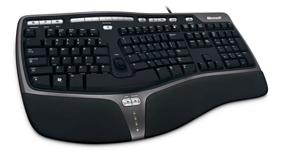 Clavier USB Microsoft Natural Ergonomic Keyboard 4000 - AZERTY
