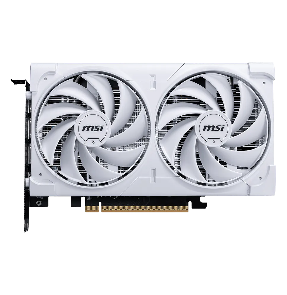 Carte Graphique MSI GeForce RTX 5060 8G VENTUS 2X OC Blanc