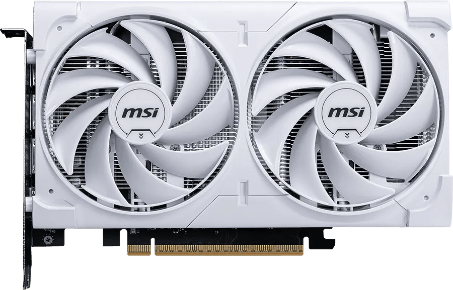 بطاقة رسومية MSI GeForce RTX 5060 8G VENTUS 2X OC أبيض — صورة 1