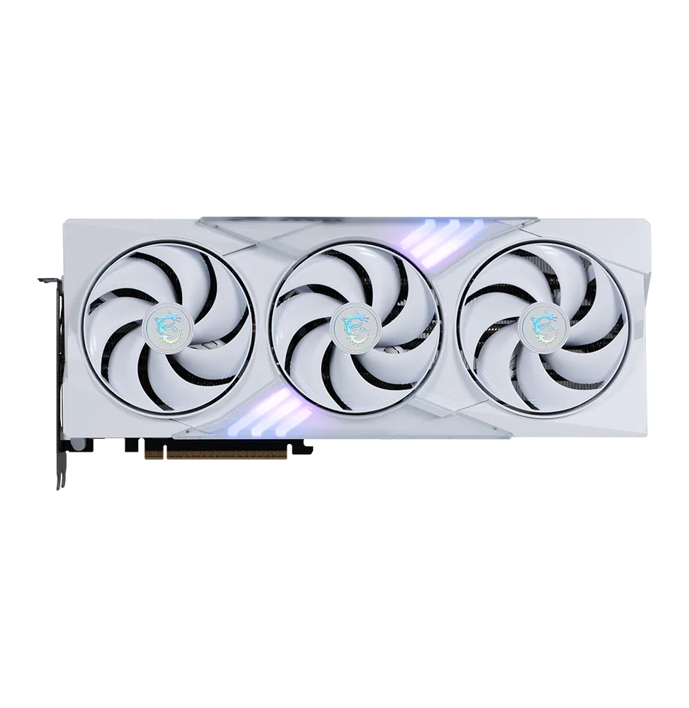 Carte Graphique MSI GeForce RTX 5080 16G GAMING TRIO OC Blanc