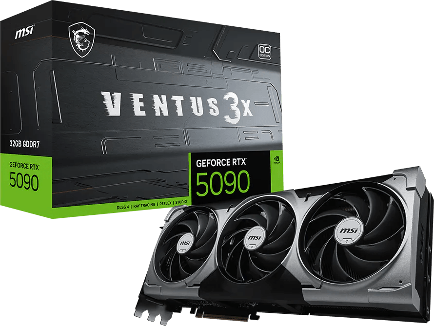 Carte Graphique MSI GeForce RTX 5090 32G VENTUS 3X OC — image 2