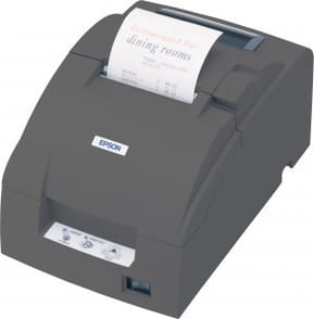 Imprimante de tickets à impact Epson TM-U220D Série noire (Avec alimentation - Sans cordon secteur) — image 2