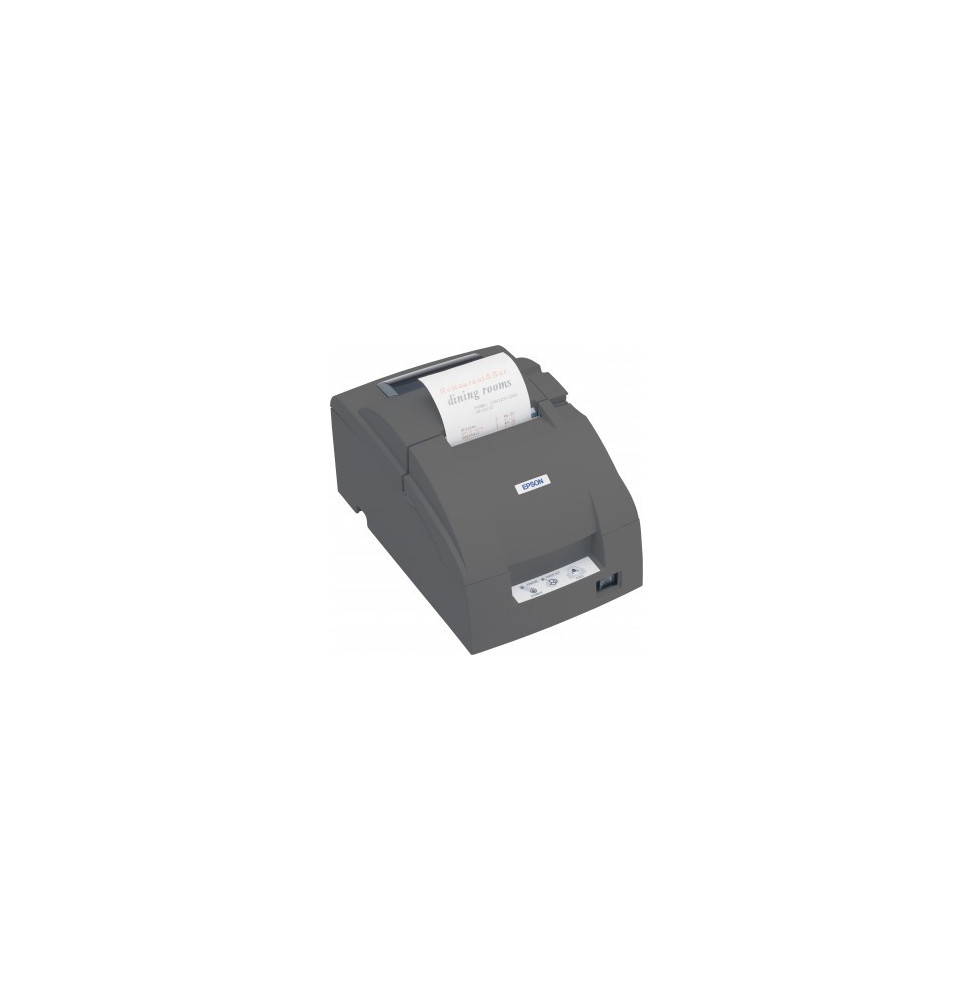 Imprimante de tickets à impact Epson TM-U220D Série noire (Avec alimentation - Sans cordon secteur)