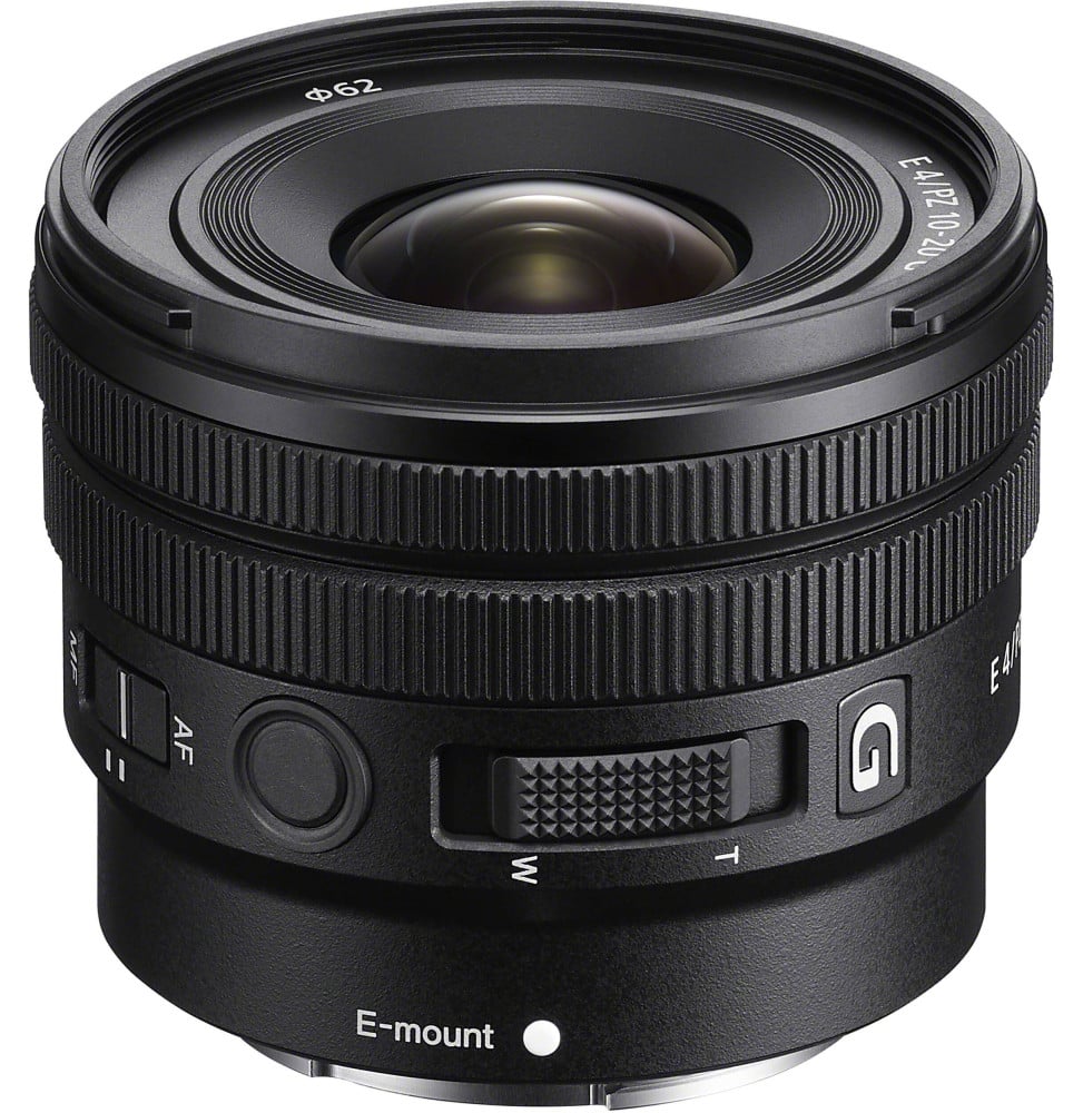 Objectif Sony E PZ 10-20mm F4 G (4548736132160)