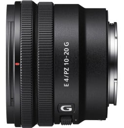 Objectif Sony E PZ 10-20mm F4 G (4548736132160)