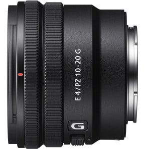 Objectif Sony E PZ 10-20mm F4 G (4548736132160)
