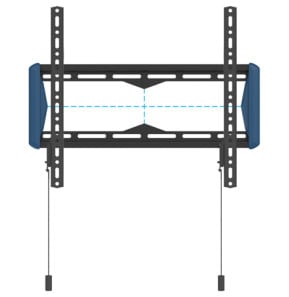 Support mural B-Tech Elements Fixed 400 pour écran plat jusqu'à 65" VESA 400 (BT5441/B)