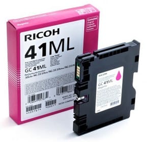 Cartouche d'encre gel Magenta RICOH 600 pages (GC41ML)