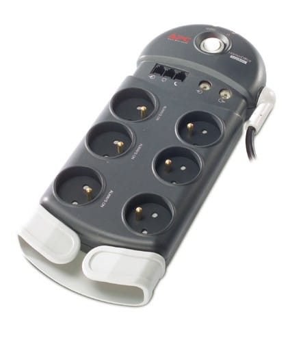 APC Home/Office SurgeArrest 6 prises avec protection Téléphone et TV — image 1