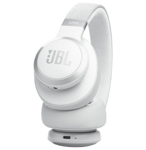 Casque Bluetooth JBL Live 770NC Blanc