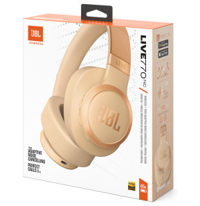 Casque Bluetooth JBL Live 770NC Sable