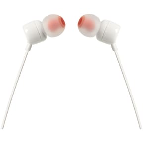 Écouteurs JBL Tune 110 Blanc avec Microphone