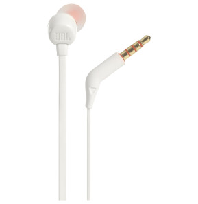 Écouteurs JBL Tune 110 Blanc avec Microphone