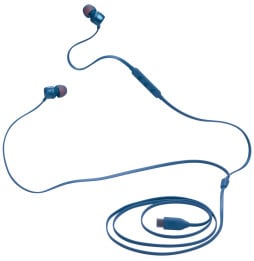 Écouteurs JBL Tune 310C Bleu - USB-C