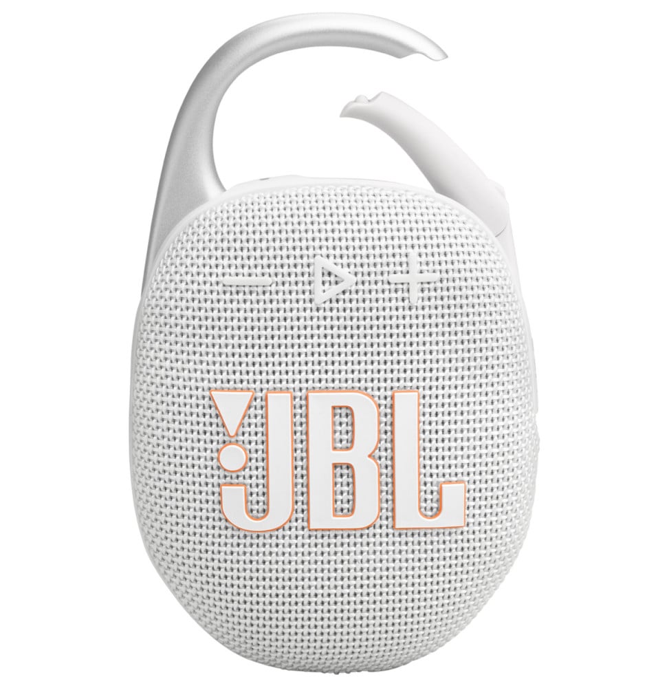 Enceinte Bluetooth portable JBL Clip 5 Blanc