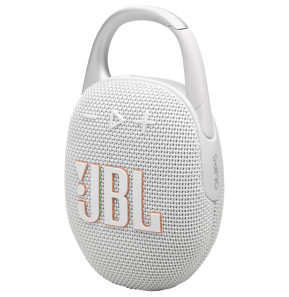 Enceinte Bluetooth portable JBL Clip 5 Blanc