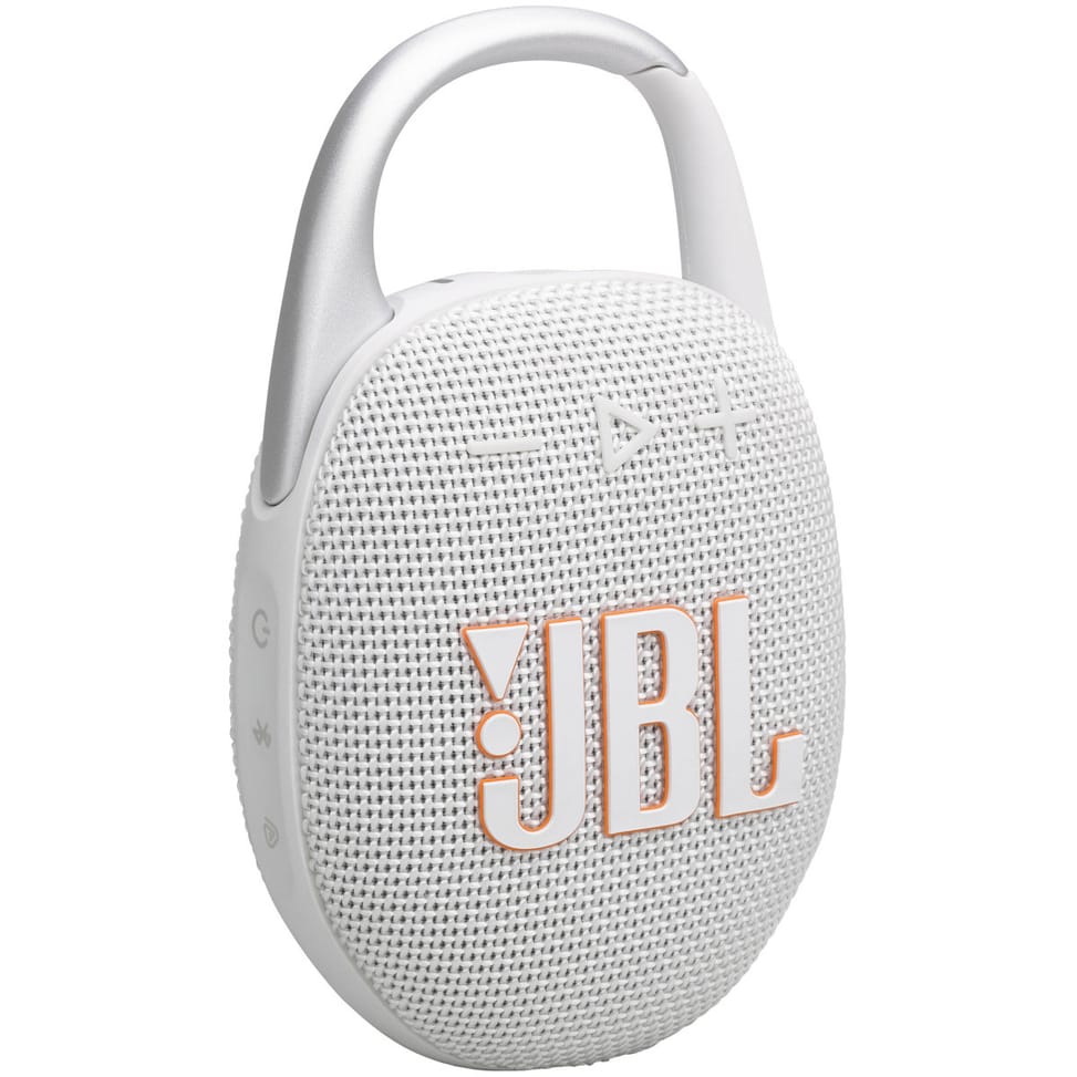 Enceinte Bluetooth portable JBL Clip 5 Blanc