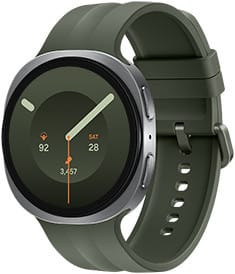 ساعة ذكية Samsung Galaxy Watch9 44mm فضي Bluetooth