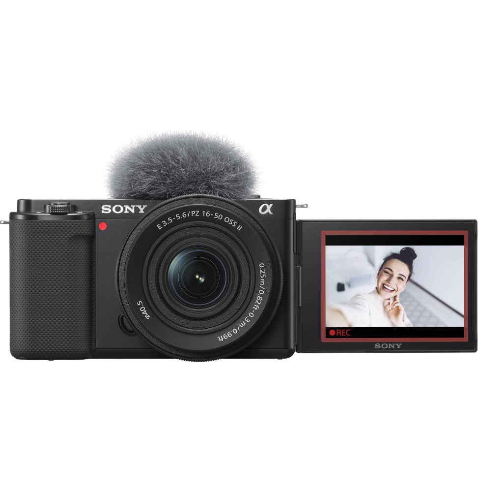 Appareil photo hybride Sony ZV-E10 + Objectif 16-50mm F3.5-5.6 OSS (4548736166967)