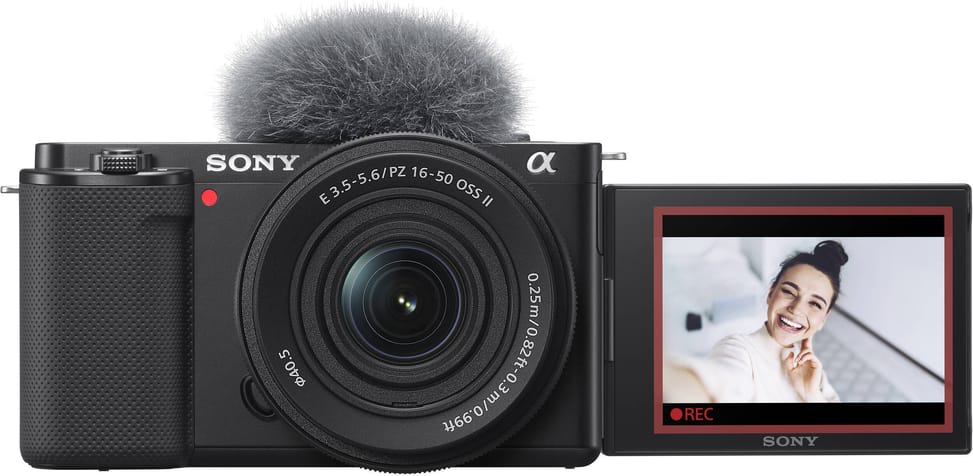 كاميرا بدون مرآة Sony ZV-E10 + عدسة 16-50mm F3.5-5.6 OSS (4548736166967) — صورة 1