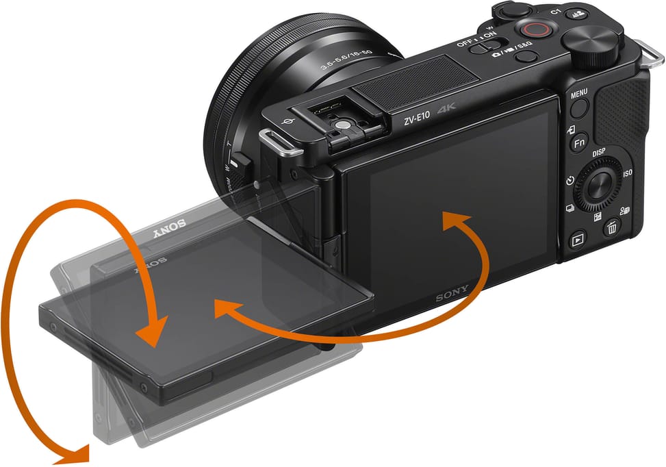 Appareil photo hybride Sony ZV-E10 + Objectif 16-50mm F3.5-5.6 OSS (4548736166967) — image 5