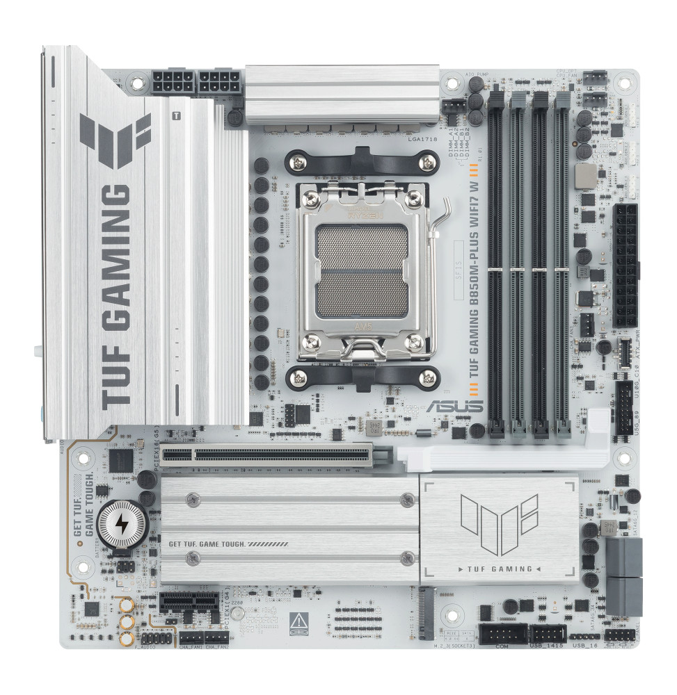 لوحة أم ASUS TUF GAMING B850M-PLUS WIFI7 W — صورة 1