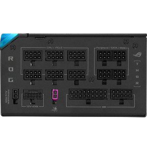 مزود طاقة ASUS ROG Thor 1200W Platinum III بموصل 24-pin ATX ATX أسود، فضي (90YE00V2-B0NA00) — صورة 4