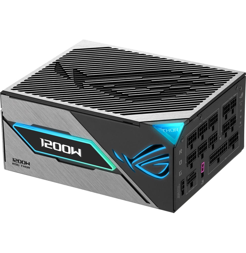 ASUS ROG Thor 1200W Platinum III unité d'alimentation d'énergie 24-pin ATX ATX Noir, Argent (90YE00V2-B0NA00)