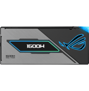 مزود طاقة ASUS ROG Thor 1600W Titanium III بموصل 24-pin ATX أسود، فضي (90YE00V1-B0NA00) — صورة 3