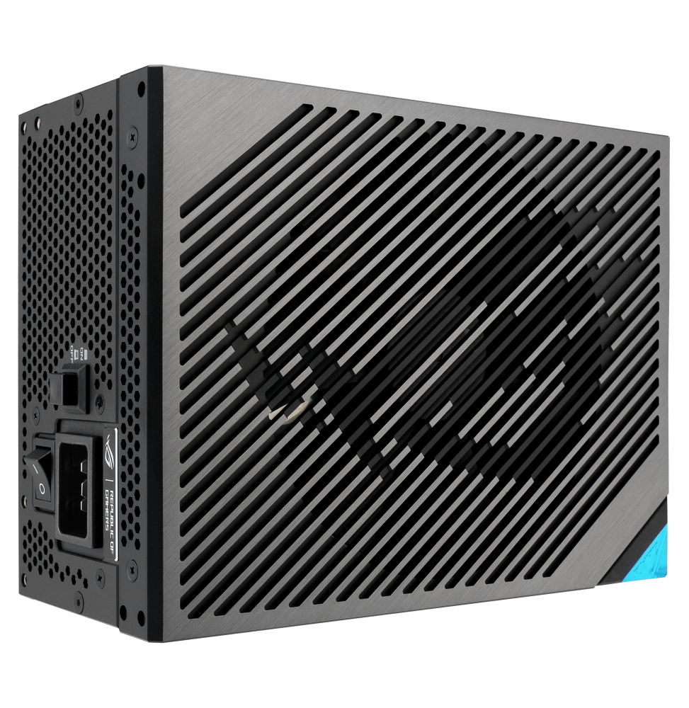 مزود طاقة ASUS ROG Thor 1600W Titanium III بموصل 24-pin ATX أسود، فضي (90YE00V1-B0NA00) — صورة 5
