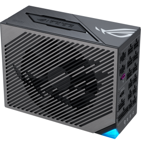 مزود طاقة ASUS ROG Thor 1600W Titanium III بموصل 24-pin ATX أسود، فضي (90YE00V1-B0NA00) — صورة 7