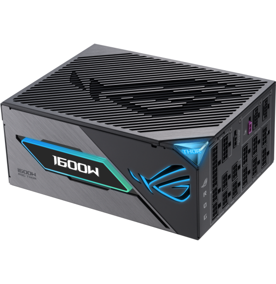 ASUS ROG Thor 1600W Titanium III unité d'alimentation d'énergie 24-pin ATX ATX Noir, Argent (90YE00V1-B0NA00)