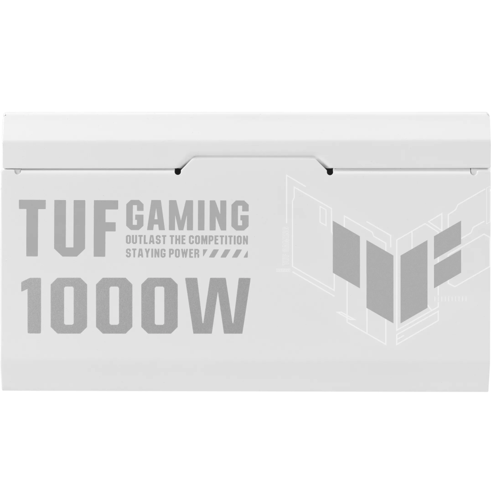 ASUS TUF Gaming 1000W Gold White Edition unité d'alimentation d'énergie 20+4 pin ATX ATX Blanc (90YE00S5-B0NA00) — image 7