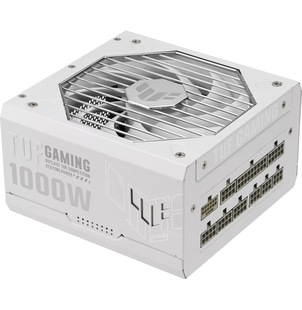 ASUS TUF Gaming 1000W Gold White Edition unité d'alimentation d'énergie 20+4 pin ATX ATX Blanc (90YE00S5-B0NA00)