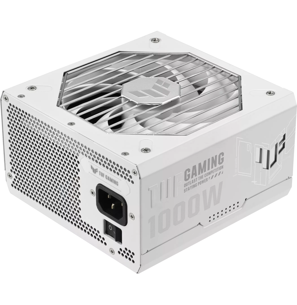 مزود طاقة ASUS TUF Gaming 1000W Gold White Edition 20+4 pin ATX ATX أبيض (90YE00S5-B0NA00) — صورة 3
