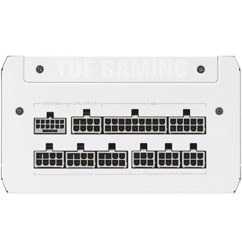 ASUS TUF Gaming 1000W Gold White Edition unité d'alimentation d'énergie 20+4 pin ATX ATX Blanc (90YE00S5-B0NA00) — image 6