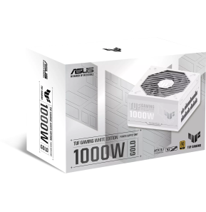 ASUS TUF Gaming 1000W Gold White Edition unité d'alimentation d'énergie 20+4 pin ATX ATX Blanc (90YE00S5-B0NA00)