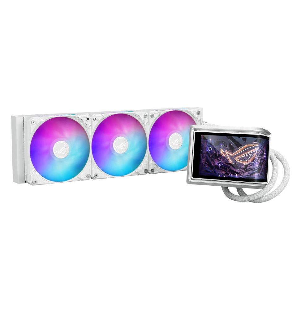 مبرد مائي للمعالج ASUS ROG RYUO IV 360 ARGB White Edition (90RC01N2-B0AAY0) — صورة 1
