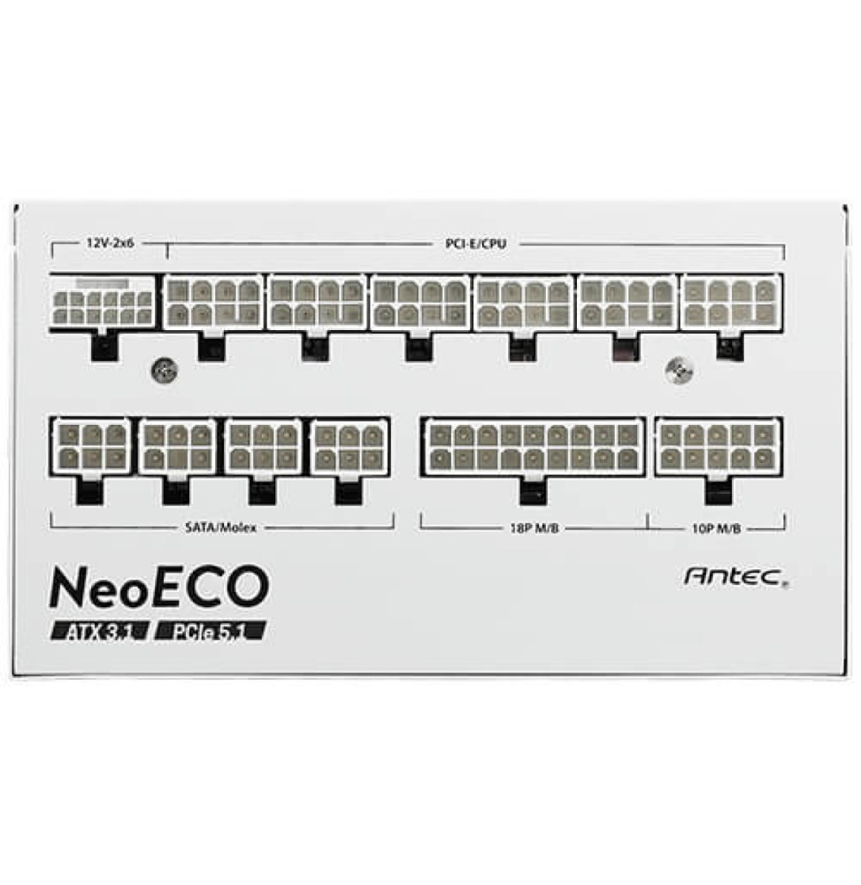 Alimentation PC Antec NE1000G M ATX 3.1 EC White 1000W